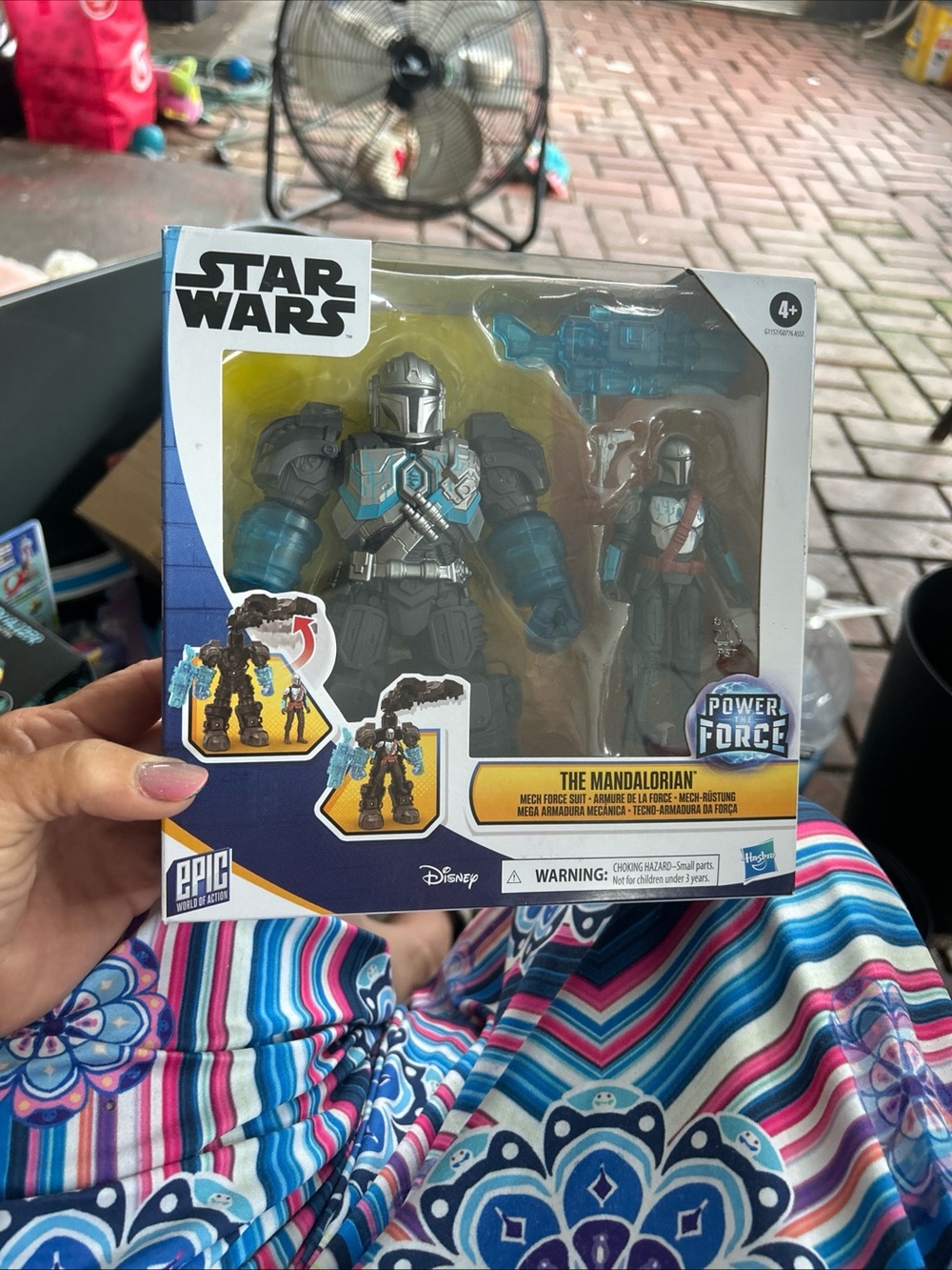 Hasbro Star Wars The Mandalorian Figure Pack - Blue & Silver Armor